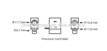 Клапан (AVA QUALITY COOLING: CN1220)