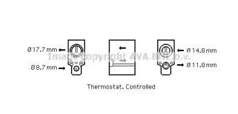 Клапан (AVA QUALITY COOLING: CN1221)