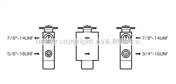 Клапан (AVA QUALITY COOLING: CN1223)