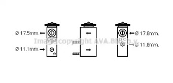 Клапан (AVA QUALITY COOLING: CN1275)