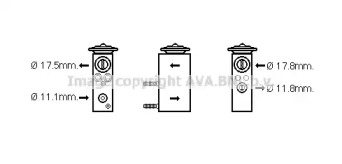 Клапан (AVA QUALITY COOLING: CN1276)