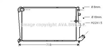 Теплообменник (AVA QUALITY COOLING: CN2010)