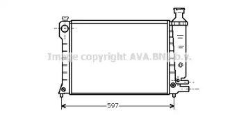 Теплообменник (AVA QUALITY COOLING: CN2036)