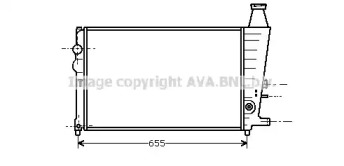 Теплообменник (AVA QUALITY COOLING: CN2051)