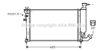 Теплообменник (AVA QUALITY COOLING: CN2062)