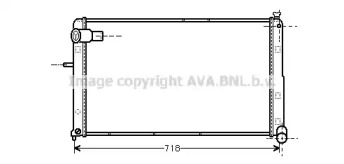 Теплообменник (AVA QUALITY COOLING: CN2074)