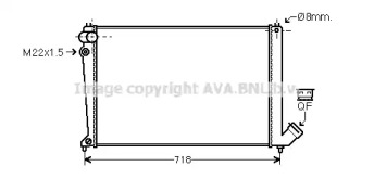 Теплообменник (AVA QUALITY COOLING: CN2105)