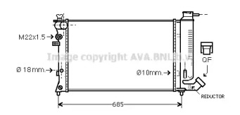 Теплообменник (AVA QUALITY COOLING: CN2109)