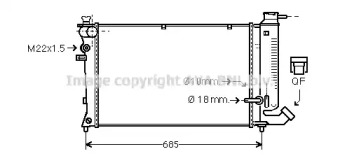 Теплообменник (AVA QUALITY COOLING: CN2110)