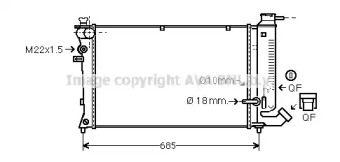 Теплообменник (AVA QUALITY COOLING: CN2111)