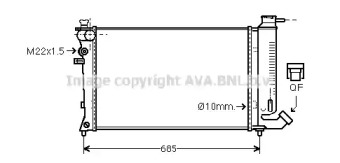 Теплообменник (AVA QUALITY COOLING: CN2112)