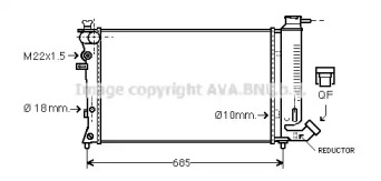 Теплообменник (AVA QUALITY COOLING: CN2113)