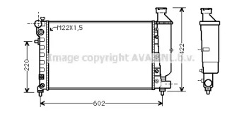 Теплообменник (AVA QUALITY COOLING: CN2116)