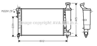 Теплообменник (AVA QUALITY COOLING: CN2118)