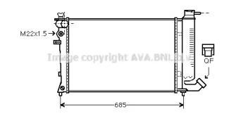 Теплообменник (AVA QUALITY COOLING: CN2135)