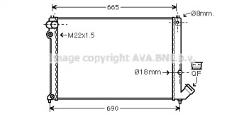 Теплообменник (AVA QUALITY COOLING: CN2139)