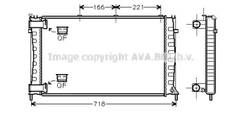 Теплообменник (AVA QUALITY COOLING: CN2143)