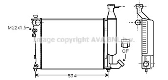 Теплообменник (AVA QUALITY COOLING: CN2149)