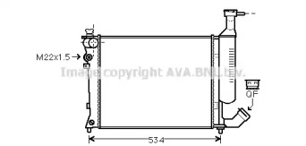 Теплообменник (AVA QUALITY COOLING: CN2167)