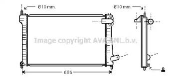 Теплообменник (AVA QUALITY COOLING: CN2171)