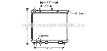 Теплообменник (AVA QUALITY COOLING: CN2187)