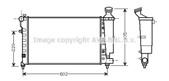 Теплообменник (AVA QUALITY COOLING: CN2196)