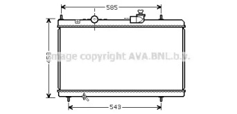 Теплообменник (AVA QUALITY COOLING: CN2228)