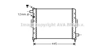 Теплообменник (AVA QUALITY COOLING: CN2236)