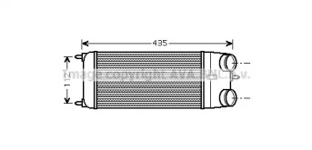 Теплообменник (AVA QUALITY COOLING: CN4252)