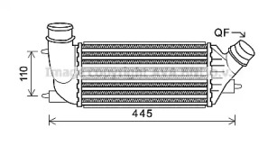 Теплообменник (AVA QUALITY COOLING: CN4270)