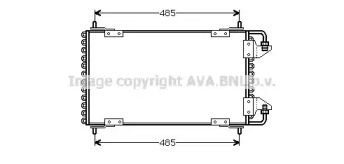 Конденсатор (AVA QUALITY COOLING: CN5091)