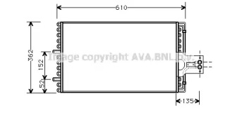 Конденсатор (AVA QUALITY COOLING: CN5099)