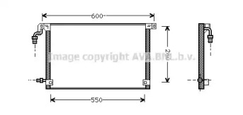 Конденсатор (AVA QUALITY COOLING: CN5131)