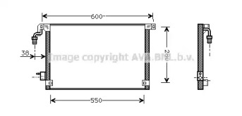 Конденсатор (AVA QUALITY COOLING: CN5172)