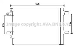 Конденсатор (AVA QUALITY COOLING: CN5308D)