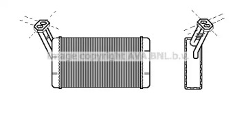 Теплообменник (AVA QUALITY COOLING: CN6024)