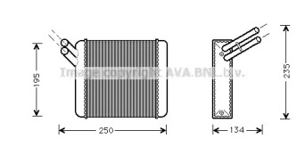 Теплообменник (AVA QUALITY COOLING: CN6026)