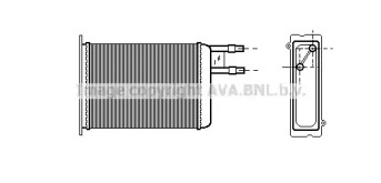 Теплообменник (AVA QUALITY COOLING: CN6128)