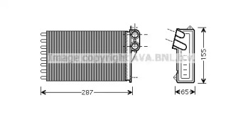 Теплообменник (AVA QUALITY COOLING: CN6232)