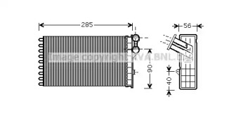 Теплообменник (AVA QUALITY COOLING: CN6239)