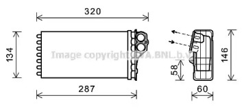 Теплообменник (AVA QUALITY COOLING: CN6279)