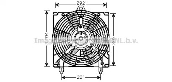 Вентилятор (AVA QUALITY COOLING: CN7517)