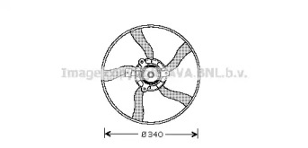 Вентилятор (AVA QUALITY COOLING: CN7532)