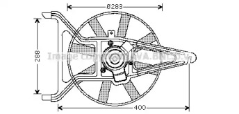 Вентилятор (AVA QUALITY COOLING: CN7539)