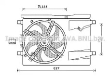 Вентилятор (AVA QUALITY COOLING: CN7549)