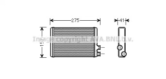 Теплообменник (AVA QUALITY COOLING: CNA6305)