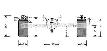 Осушитель (AVA QUALITY COOLING: CND014)