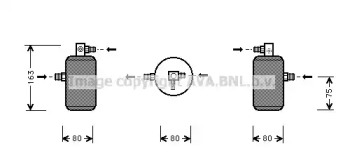 Осушитель (AVA QUALITY COOLING: CND163)