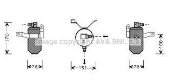 Осушитель (AVA QUALITY COOLING: CND184)