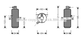 Осушитель (AVA QUALITY COOLING: CND202)